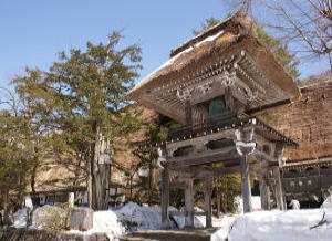 白川郷明善寺　白川郷観光タクシー